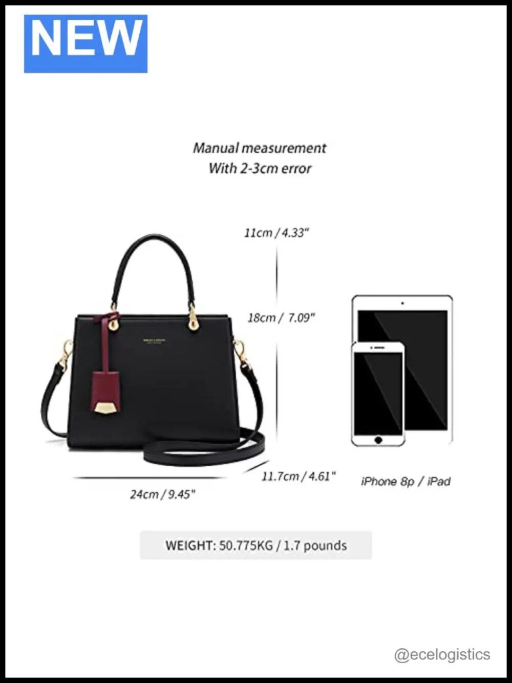 Genuine Leather Satchel Tote Handbag Women's Shoulder Bag